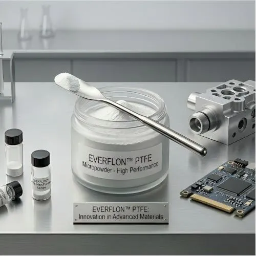 Aprimore o desempenho do seu produto com o micropó de PTFE Everflon™