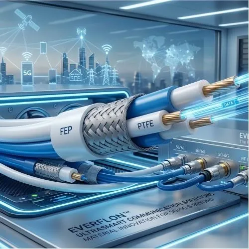 Impulsionando o Futuro da Conectividade: O Papel dos Fluoropolímeros Everflon™